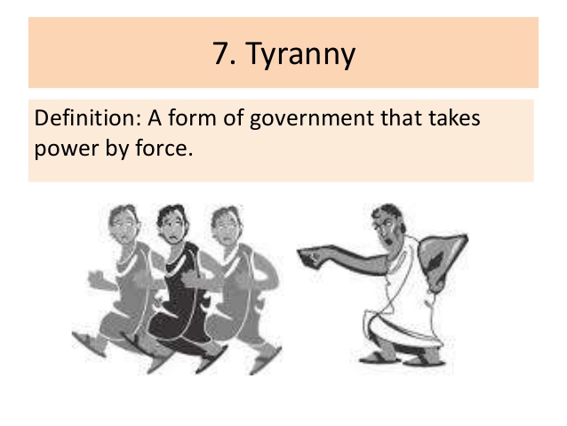 tyranny government examples